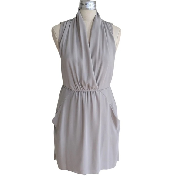 Aritzia Wilfred Sabine Faux Wrap Dress - Picture 5 of 6